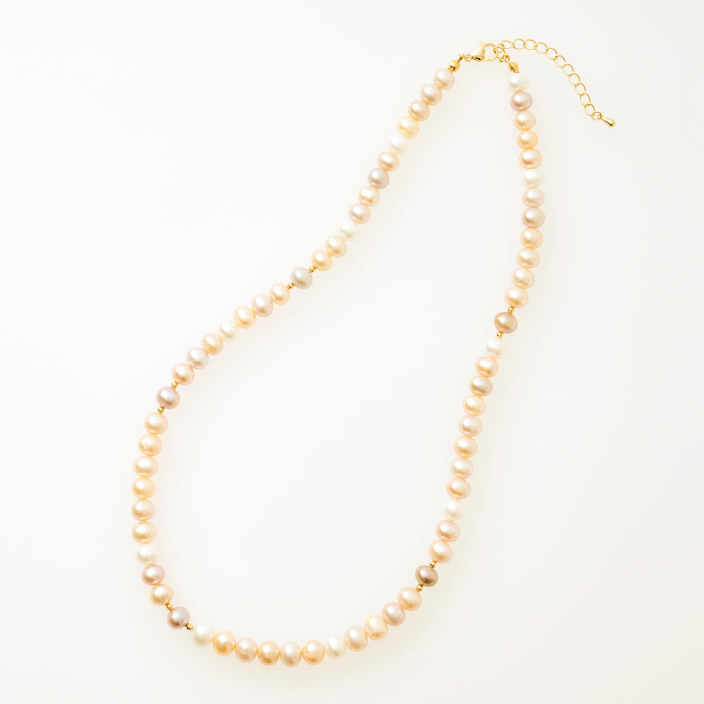 Necklace Freshwater Pearl Multicolor