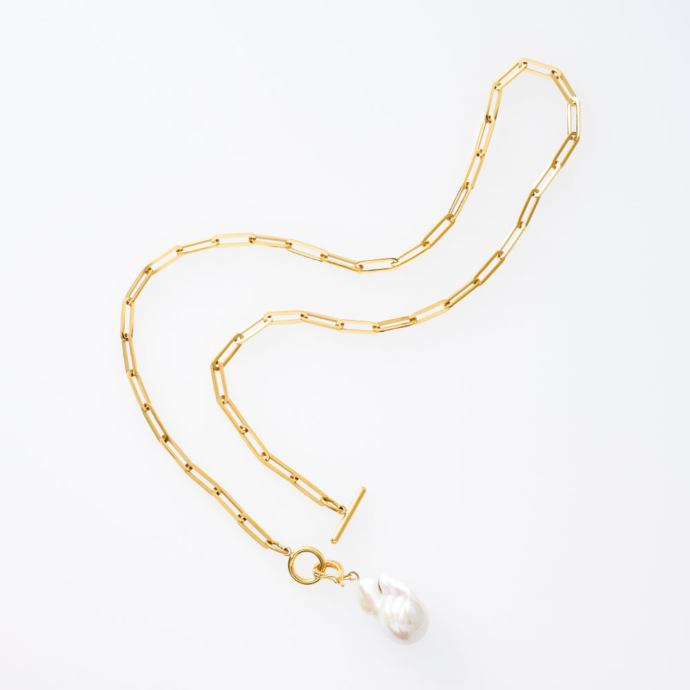 Necklace Oyster pearl chain