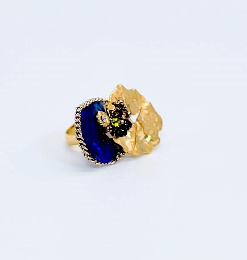 Ring lapis lazuli