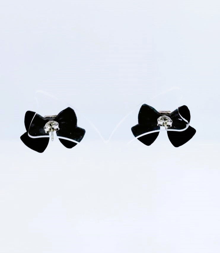 Pierced Ribbon Black